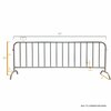 Electriduct Galvanized Steel Interlocking Barricades TC-V-BARRICADE-850G-BF-LGY